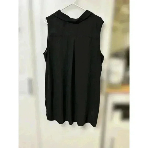 Chicos Women’s Sleeveless High Low Button Up Blouse, Size 3- XL (16) - Picture 2 of 5